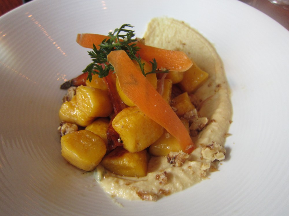 Brown butter tossed gnocchi