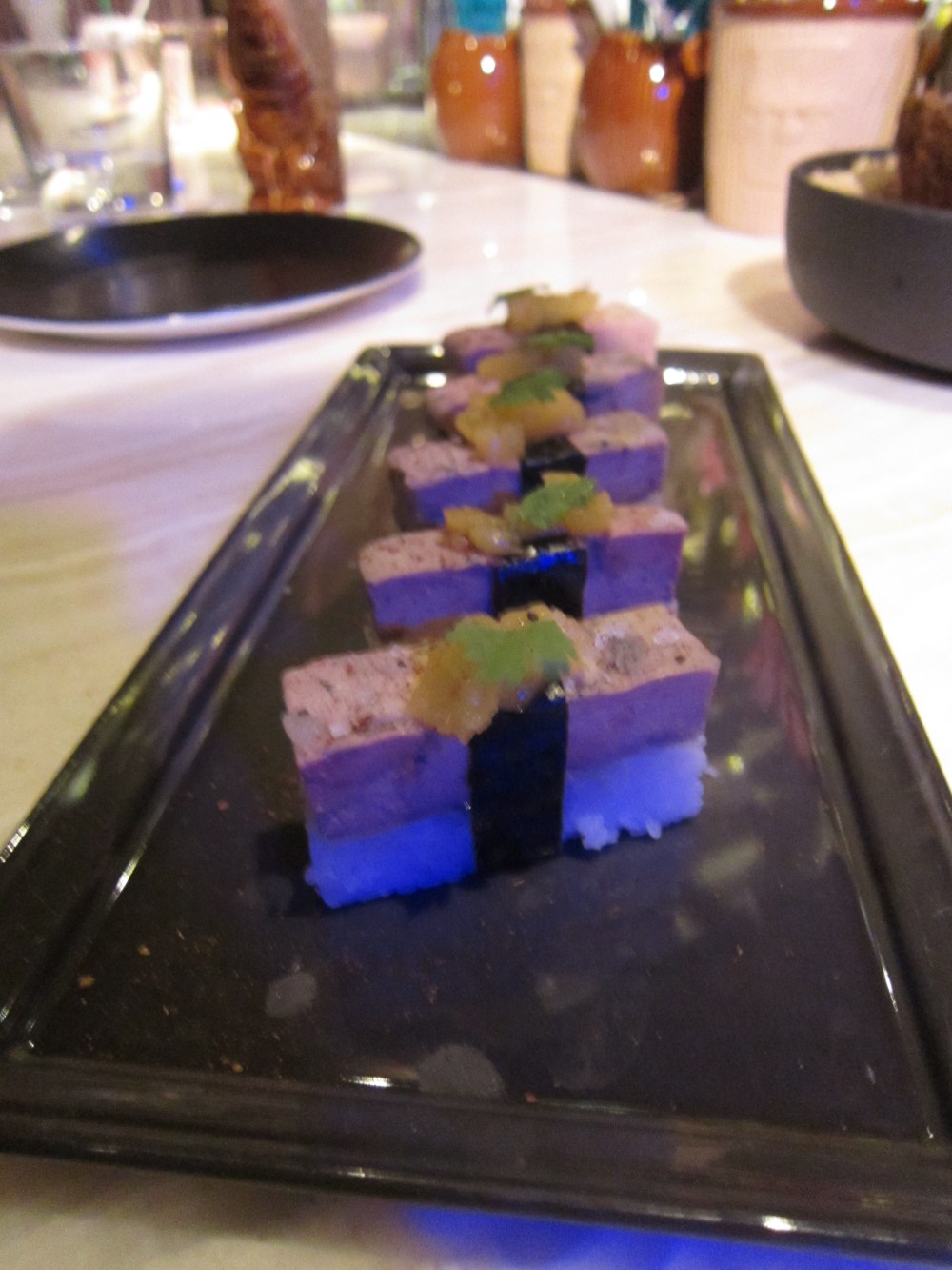Foie gras masubi
