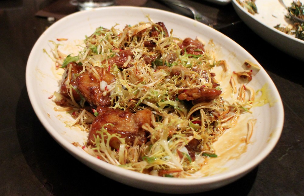 Duck and daikon hash