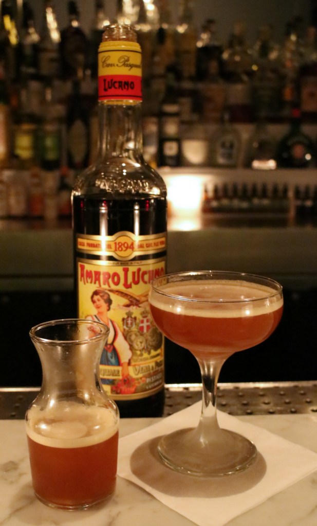 A rare, Amaro Lucano-based cocktail